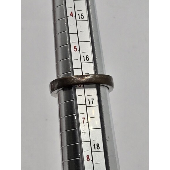 Silver tone CZ Ring Size 6 - Picture 7 of 7